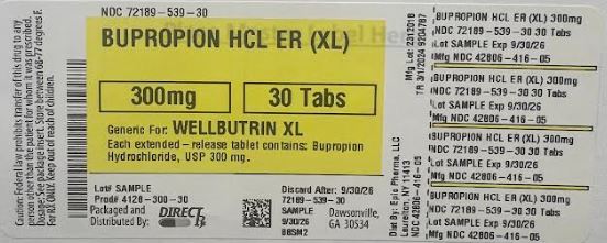 Bupropion Hcl Er (xl)